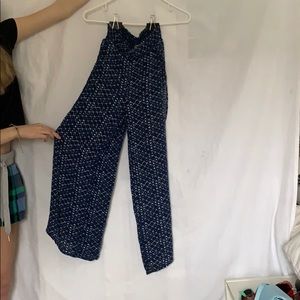Flowy slit Mudd pants